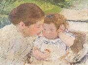 Mary Cassatt Susan Comforting the Baby No. 1 Sweden oil painting artist